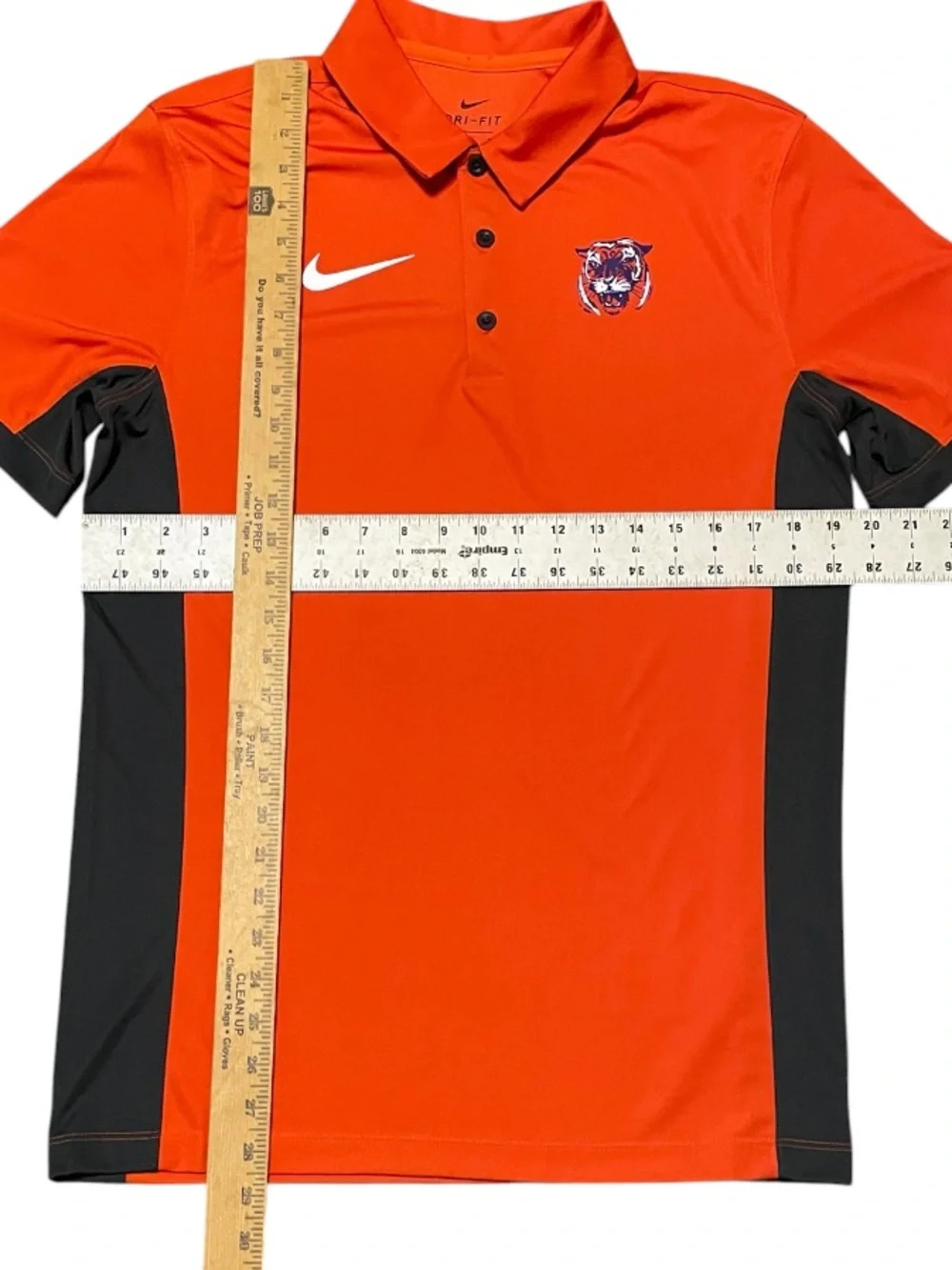 Men's Clemson Tigers Nike Victory Performance Stretch Polo Shirt Size Medium